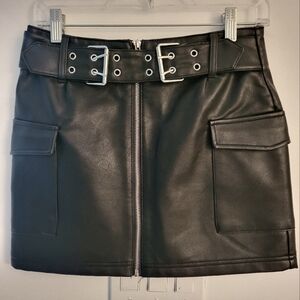 Fashion Nova Pleather Skirt